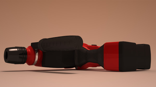 maya battery drill hilti te2a - Hilti TE2A battery drill by emkei