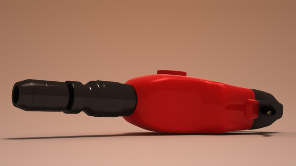 3d model chipping hammer hilti te - Hilti TE 706 - Chipping hammer by emkei