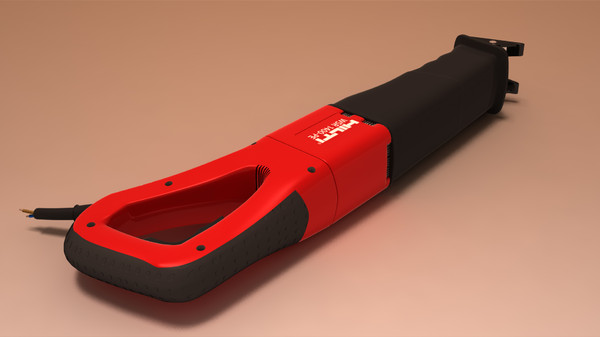 3d model straightforward saw hilti wsr - Hilti WSR 1400 PE - straightforward saw... by emkei