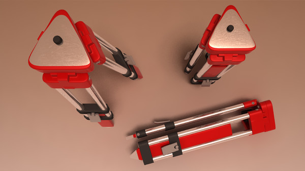 3d model tripod hilti laser - Hilti Tripod laser by emkei