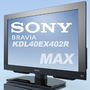 tv sony bravia kdl-40ex402r max