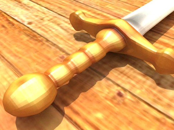 free sword cut 3d model - Sword HQ by nescio180