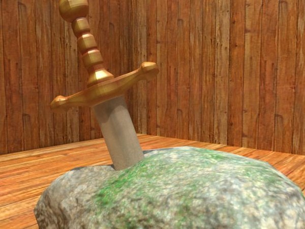 free sword cut 3d model - Sword HQ by nescio180