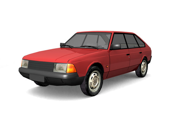 azlk moskvich 2141 pack 3d max - AZLK Moskvich 2141 Pack by Naxtvaoxol