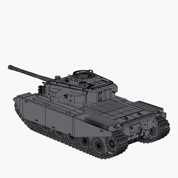 3dsmax british centurion tank ww2 - centurion tank by Sandu_Bublic