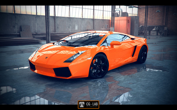 3d model 2003 gallardo - Lamboghini Gallardo 2003... by cg.laboratory