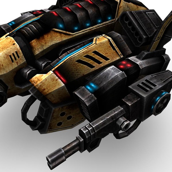 space ship 3d model - space_ship_boss_2.rar by Angryfly