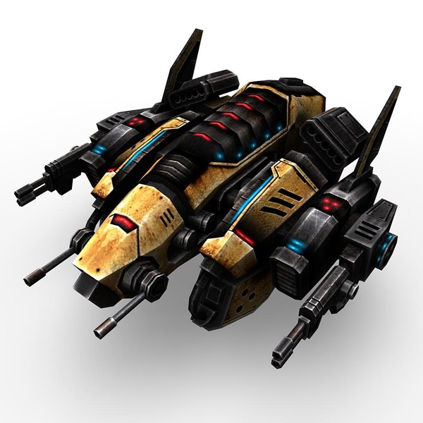 space ship 3d model - space_ship_boss_2.rar by Angryfly