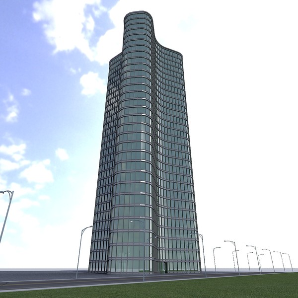 3d model new skyscraper 6 - - New Skyscraper 6 - Day by fuuuuuu