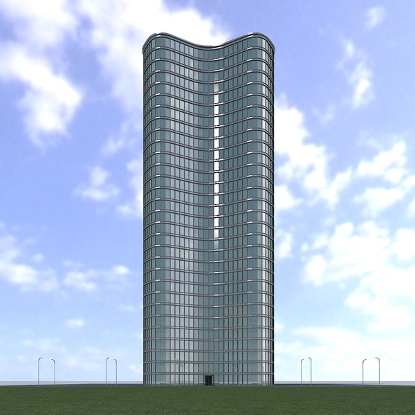 3d model new skyscraper 6 - - New Skyscraper 6 - Day by fuuuuuu