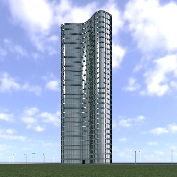 3d model new skyscraper 6 - - New Skyscraper 6 - Day by fuuuuuu