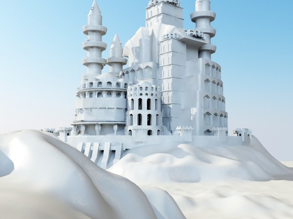 3d model landmark castle palace - Castle by happy_maker