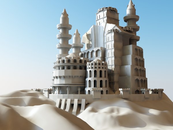 3d model landmark castle palace - Castle by happy_maker