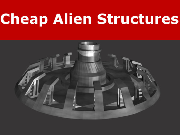 alien structures obj - Alien Structures by xilith117