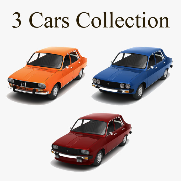 renault 12 virage 3 max - Renault 12 Collection Pack - 3 Cars by SamJigga