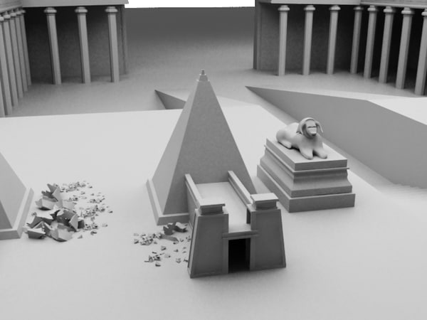 3d model landmark castle palace - Castle by happy_maker