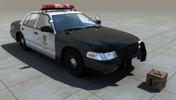 3d model of lapd police - LAPD_Police by damaggio