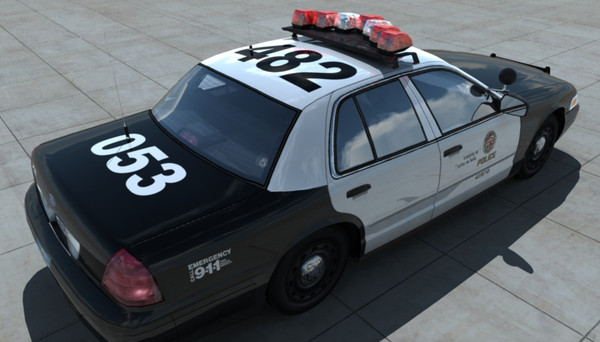 3d model of lapd police - LAPD_Police by damaggio