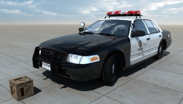 3d model of lapd police - LAPD_Police by damaggio