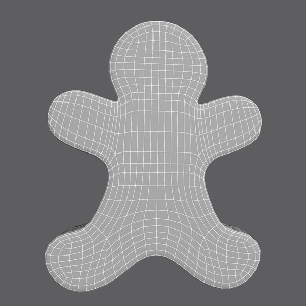 3d model android gingerbread - Gingerbread by PolyTron
