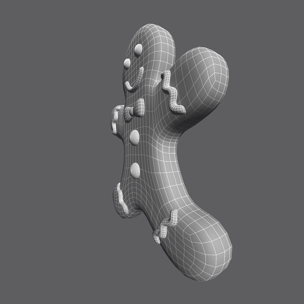 3d model android gingerbread - Gingerbread by PolyTron