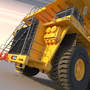 truck komatsu 930e 3d model