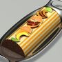 obj modern fruit log cake