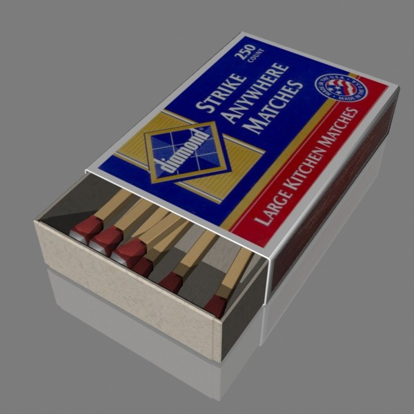 matchbox 3d 3ds - Matchbox... by mostlysquare