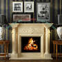 3d fireplace 49 petra model