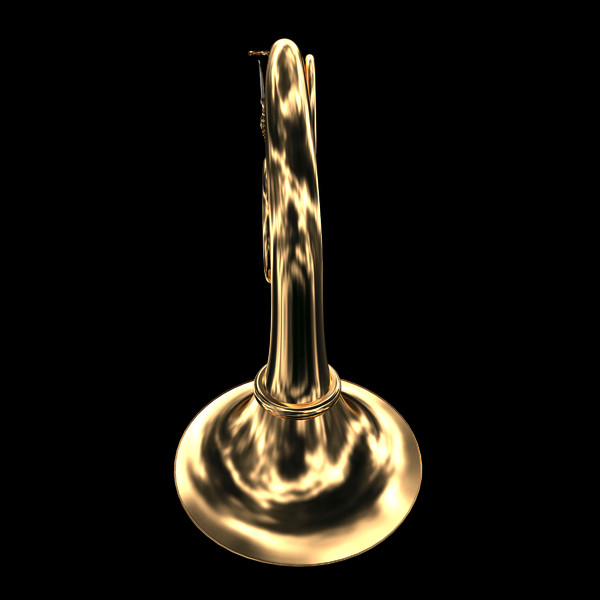 3d model french horn - French Horn by savitch