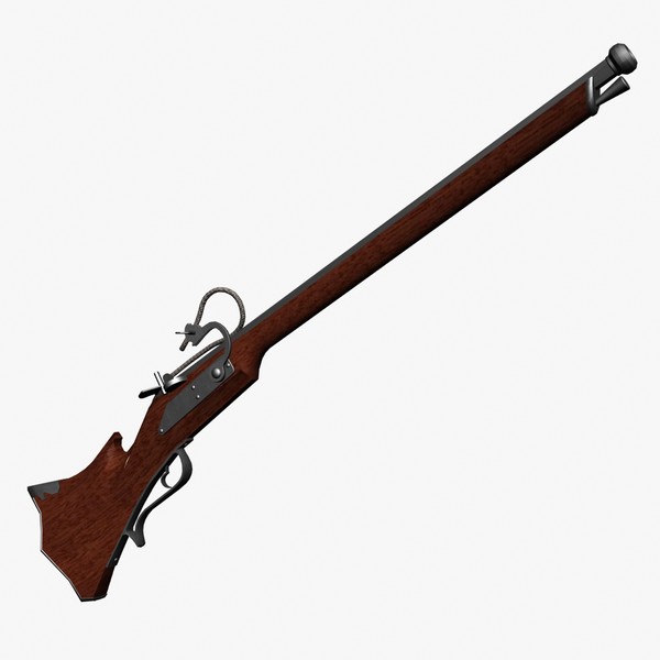 arquebus 3d model - Arquebus by mostlysquare