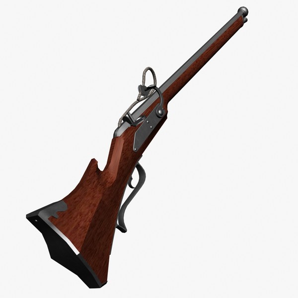 arquebus 3d model - Arquebus by mostlysquare