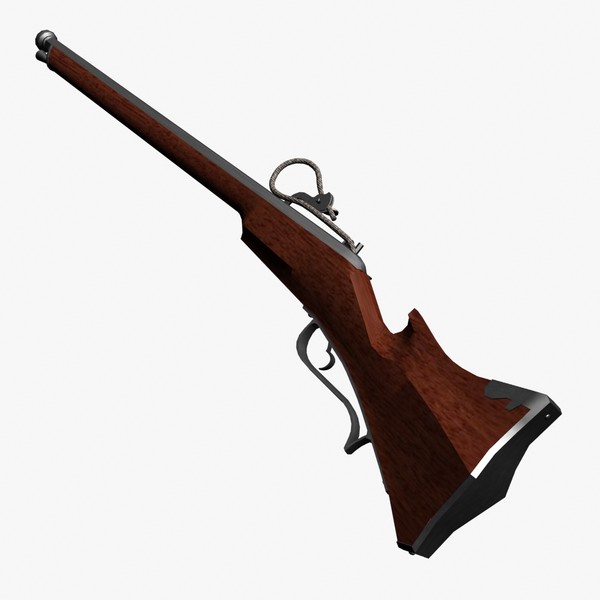 arquebus 3d model - Arquebus by mostlysquare