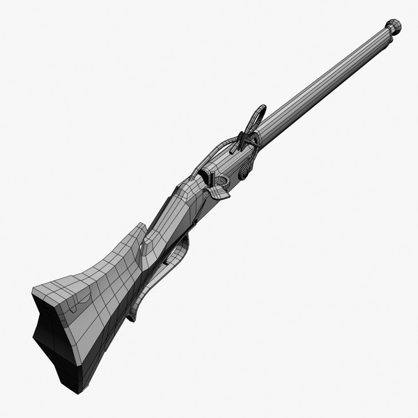 arquebus 3d model - Arquebus by mostlysquare