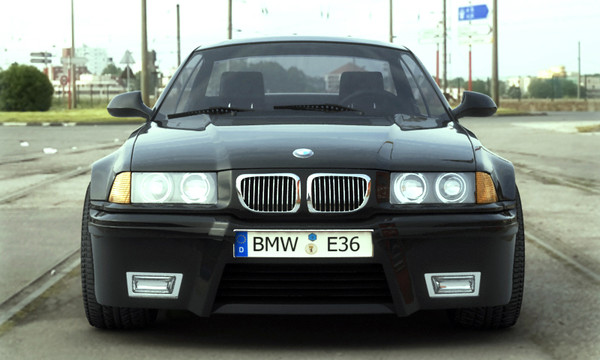 3ds bmw coupe - BMW e36 coupe by Constantine.Marooned
