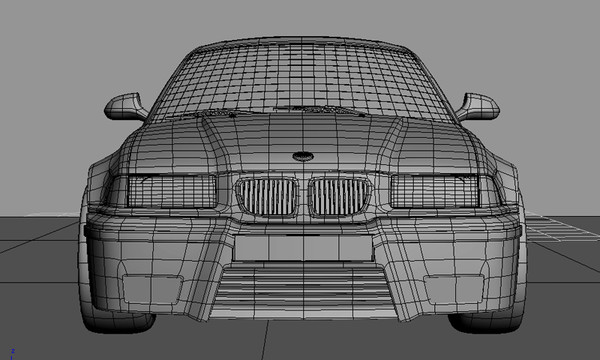 3ds bmw coupe - BMW e36 coupe by Constantine.Marooned