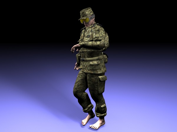 3d model general army - general by 3dDesign 1994