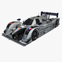 3d peugeot 908 hybrid4 racecar