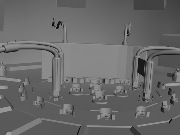 controll room ship 3d model - space ship controll room by donkiman