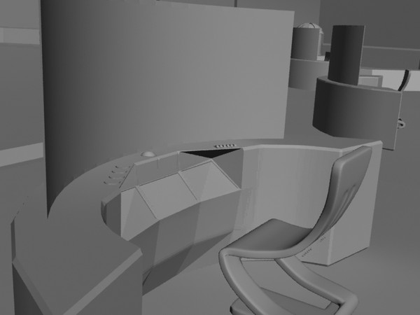controll room ship 3d model - space ship controll room by donkiman