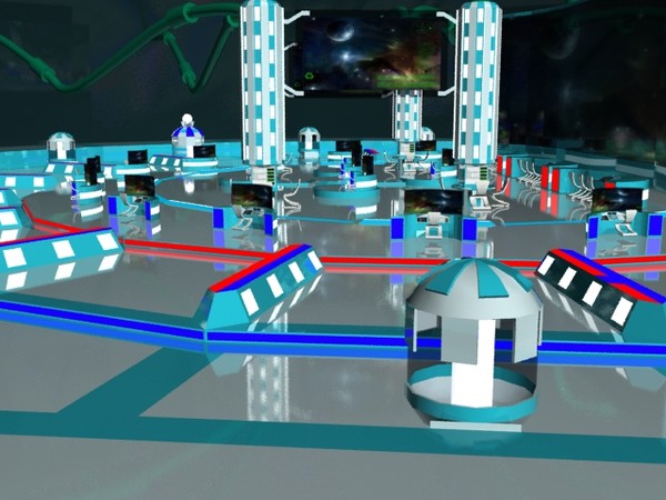 controll room ship 3d model - space ship controll room by donkiman