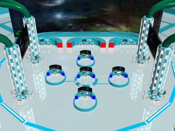 controll room ship 3d model - space ship controll room by donkiman