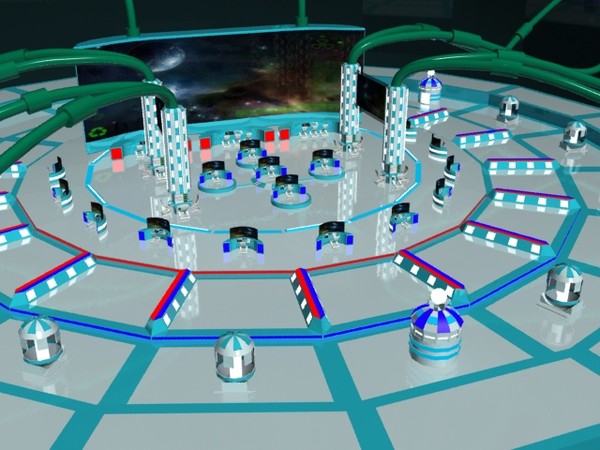controll room ship 3d model - space ship controll room by donkiman