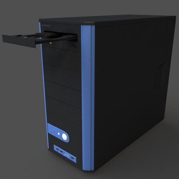 Computer System 3d Model