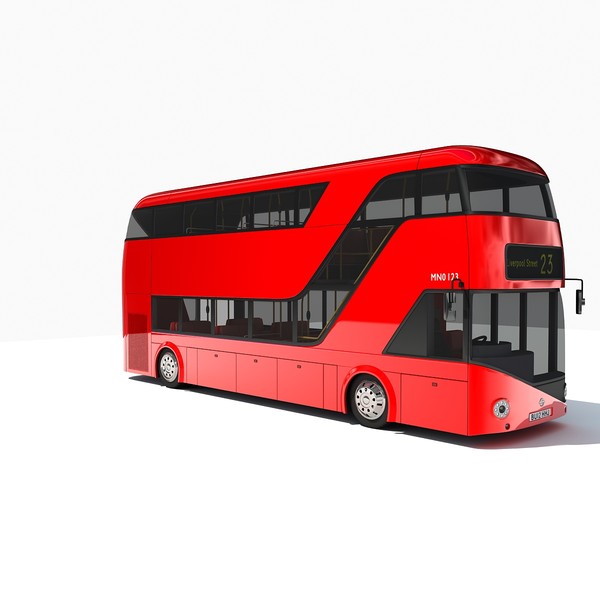 2012 london double decker 3ds - 2012 London Double Decker Bus... by Gandoza