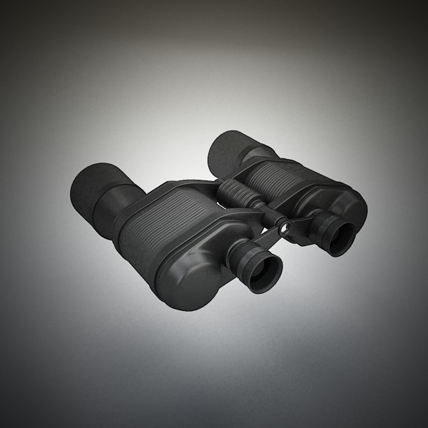 3dsmax binoculars noculars - Binoculars by QLEE