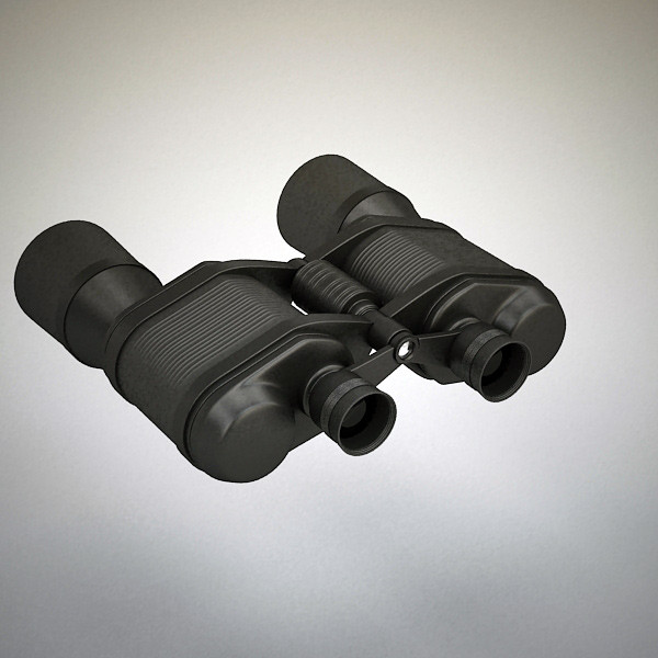 3dsmax binoculars noculars - Binoculars by QLEE