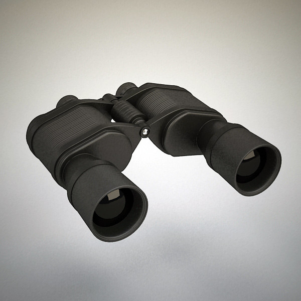3dsmax binoculars noculars - Binoculars by QLEE