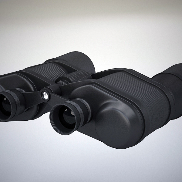 3dsmax binoculars noculars - Binoculars by QLEE