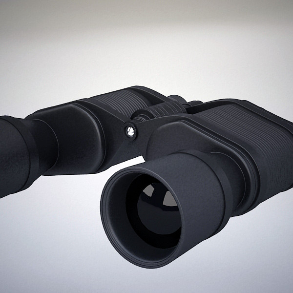 3dsmax binoculars noculars - Binoculars by QLEE